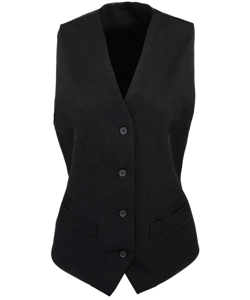 Women's Lined Polyester Waistcoat