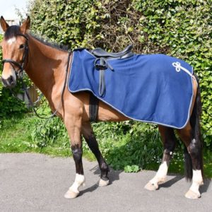 Rhinegold Embroidered Fleece Cutaway Ride-On Rug