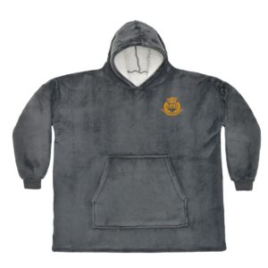 Junior Oversized Hooded Blanket - Irvine & Dreghorn Brass