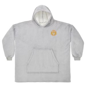 Oversized Hooded Blanket - Irvine & Dreghorn Brass