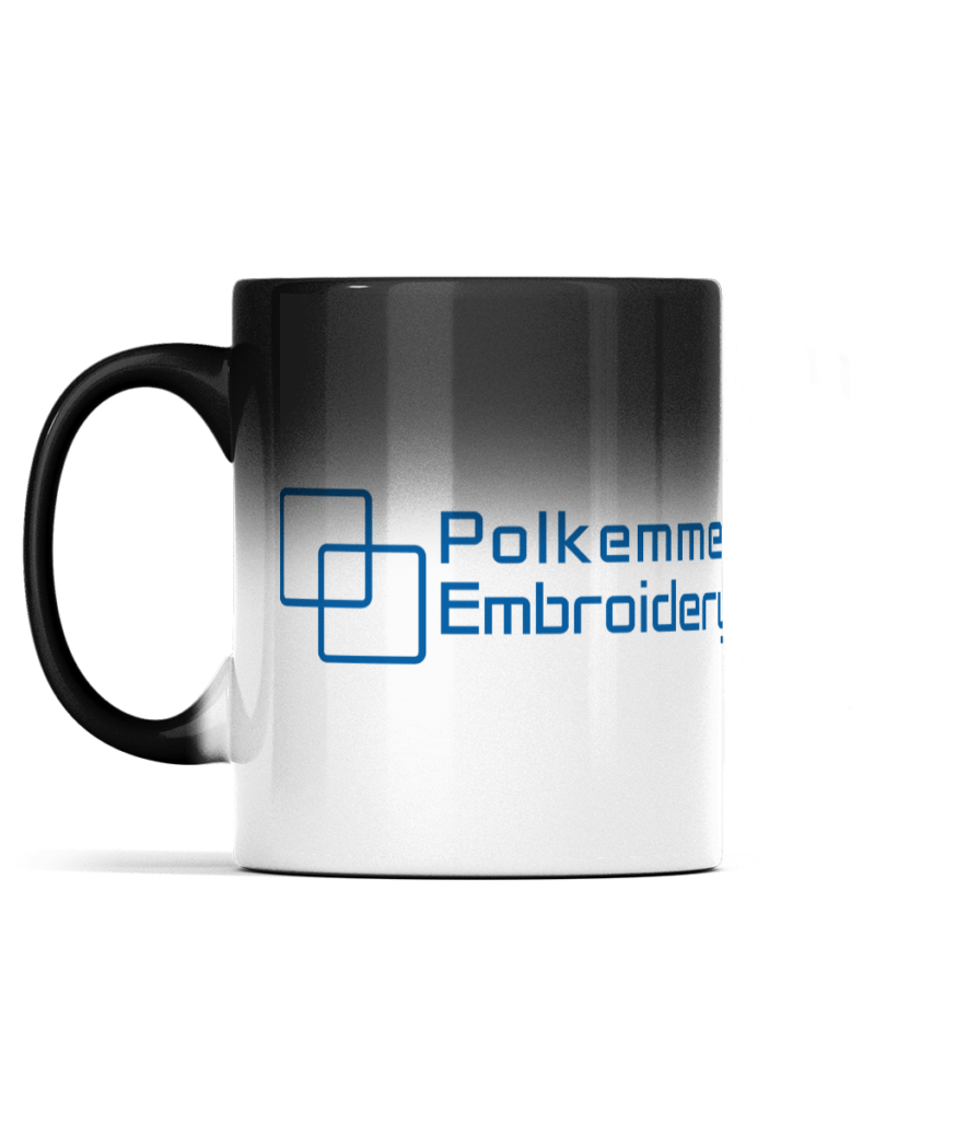 11oz Black Colour Changing Mug