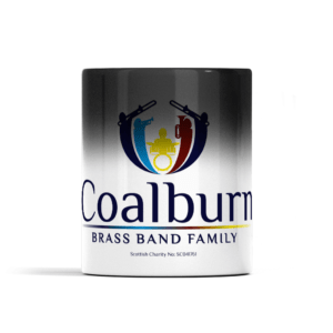 11oz Black Colour Changing Mug - Coalburn Brass Band Family