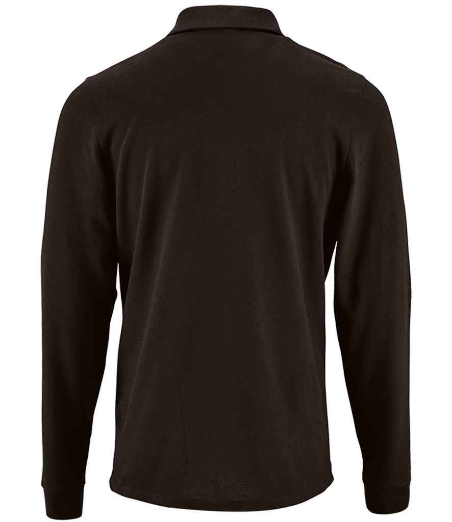 SOL'S Perfect Long Sleeve Piqué Polo Shirt - Image 2