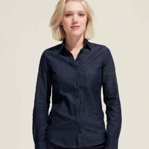 SOL'S Ladies Barry Denim Shirt