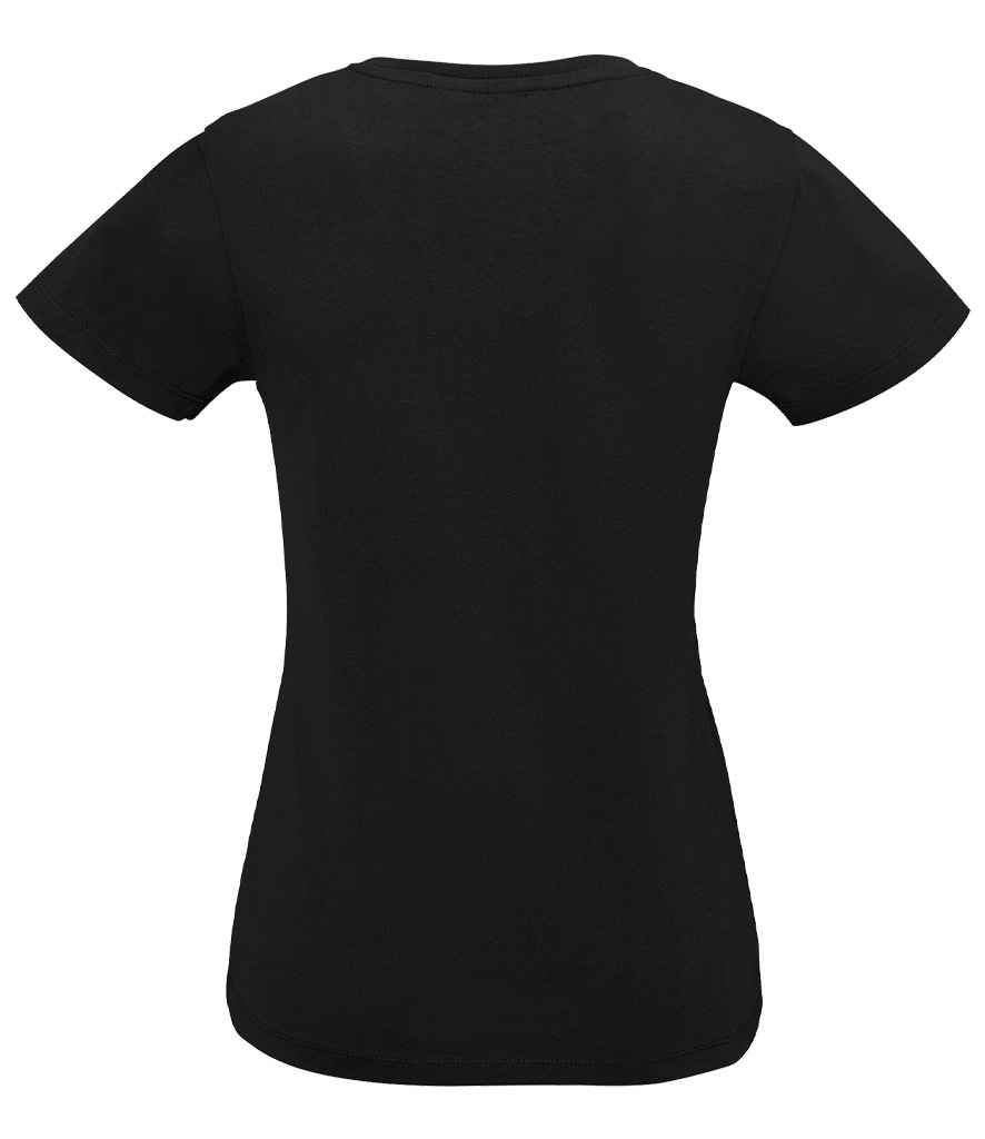 SOL'S Ladies Imperial V Neck T-Shirt - Image 2