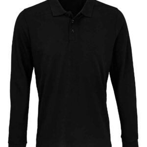 SOL'S Unisex Prime Long Sleeve Piqué Polo Shirt