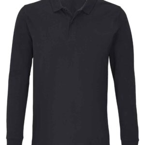SOL'S Unisex Planet Long Sleeve Piqué Polo Shirt