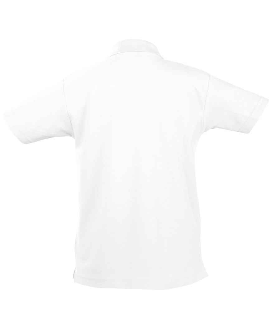 SOL'S Kids Summer II Cotton Piqué Polo Shirt - Image 2