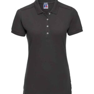 Russell Athletic Ladies Stretch Piqué Polo Shirt