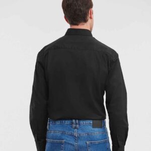 Russell Athletic Collection Long Sleeve Easy Care Oxford Shirt