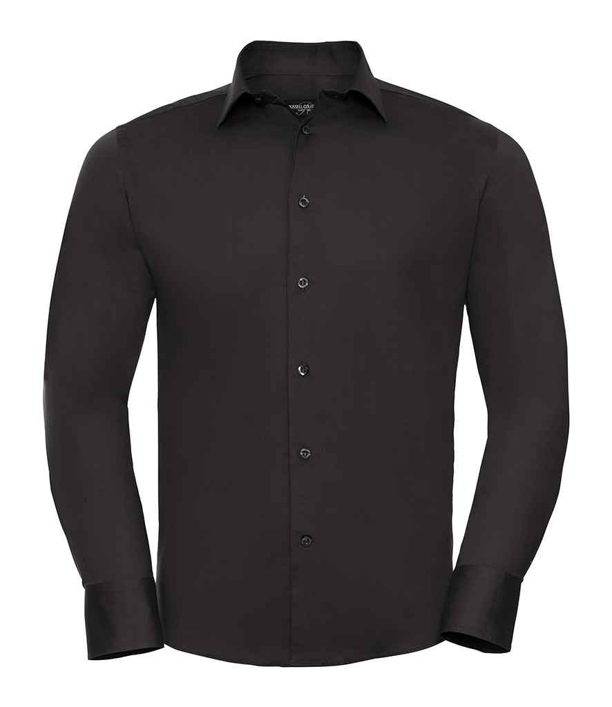 Russell Athletic Collection Long Sleeve Easy Care Fitted Shirt - Image 2