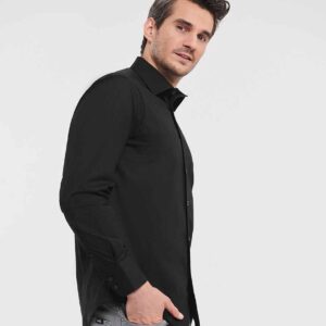 Russell Athletic Collection Long Sleeve Easy Care Fitted Shirt