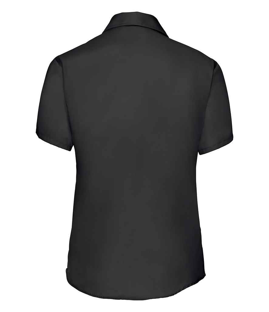 Russell Athletic Collection Ladies Short Sleeve Ultimate Non-Iron Shirt - Image 2
