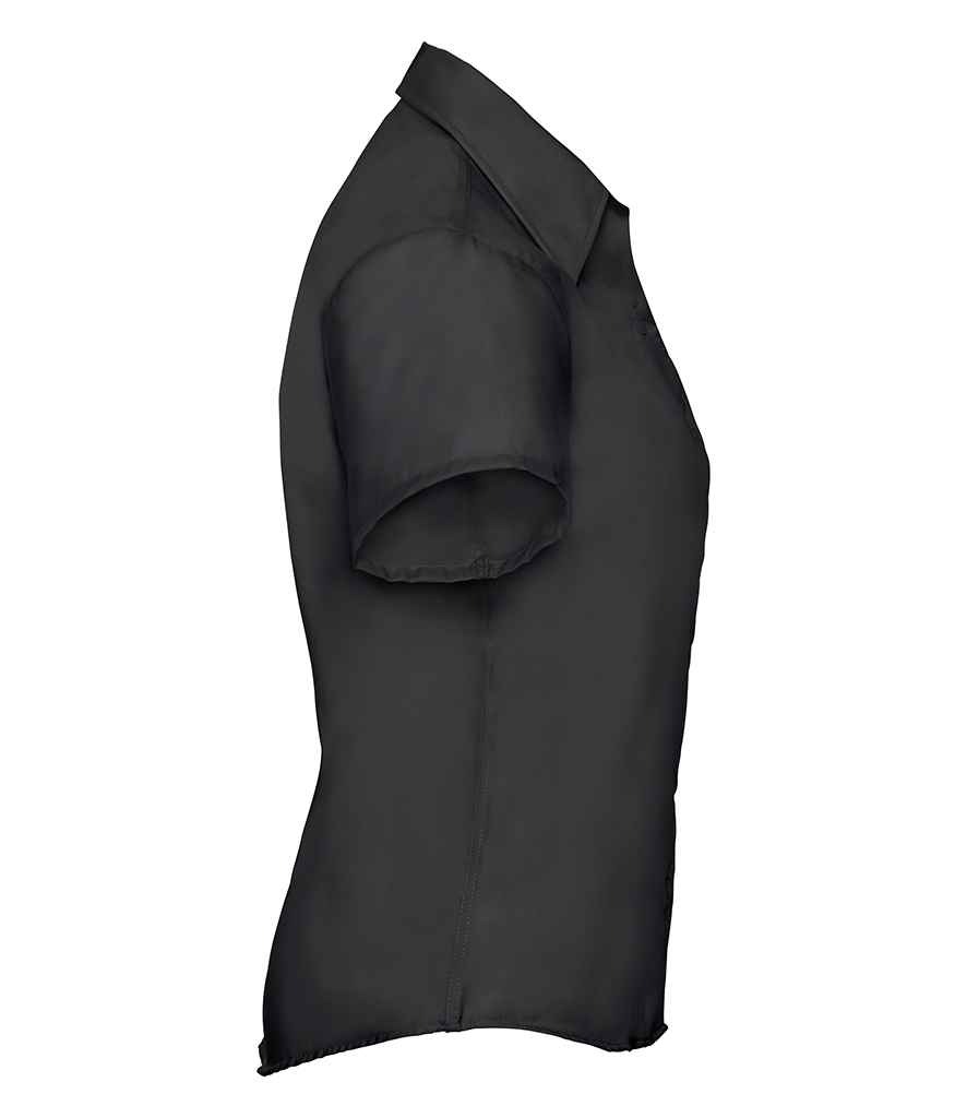 Russell Athletic Collection Ladies Short Sleeve Ultimate Non-Iron Shirt - Image 3