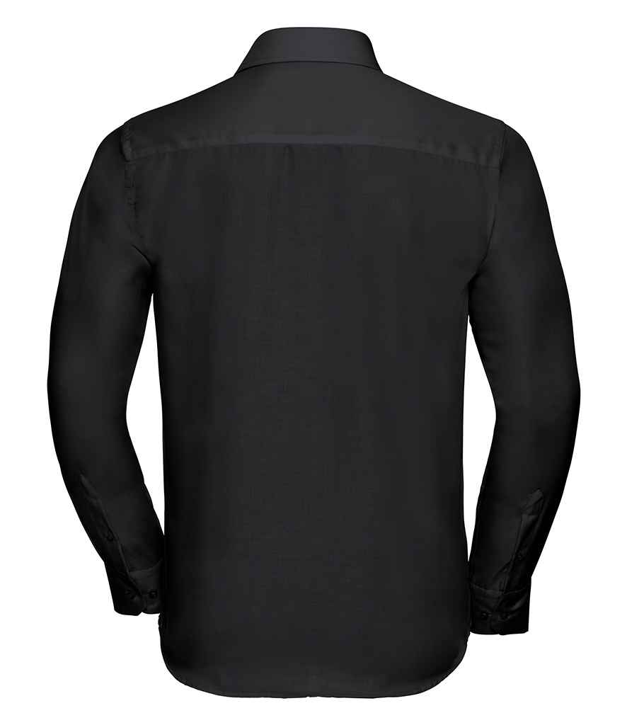 Russell Athletic Collection Long Sleeve Tailored Ultimate Non-Iron Shirt - Image 2