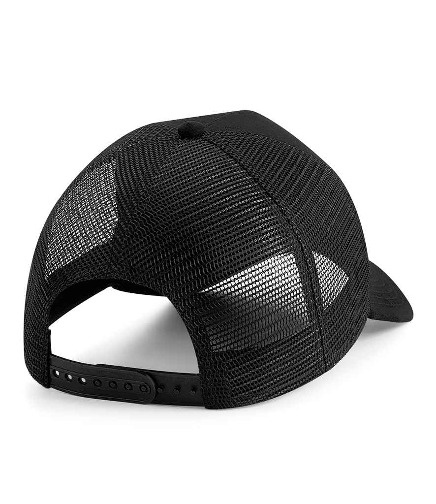 Beechfield Suede Snapback Trucker Cap - Image 3