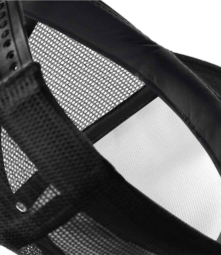 Beechfield Vintage Snapback Trucker Cap - Image 3