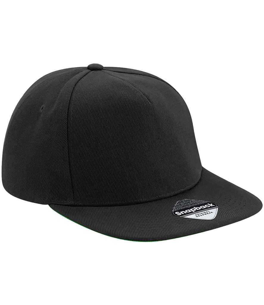 Beechfield Original Flat Peak Snapback Cap