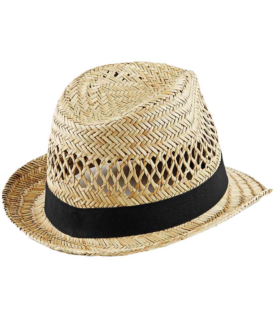 Beechfield Straw Summer Trilby - Image 3