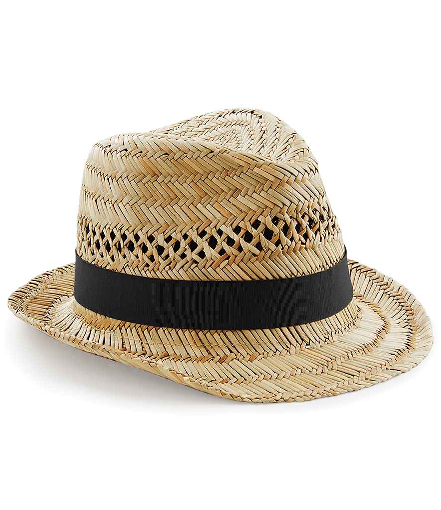 Beechfield Straw Summer Trilby - Image 2