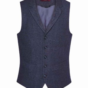 Brook Taverner Memphis Tweed Waistcoat