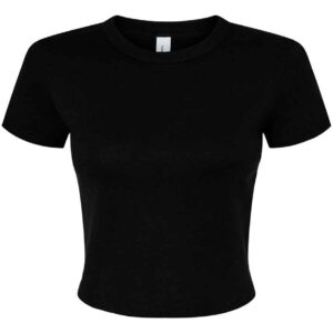 Bella Ladies Micro Rib Baby T-Shirt