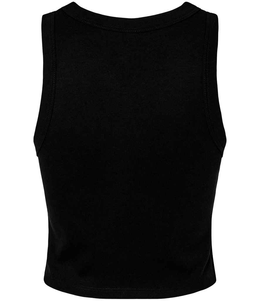 Bella Ladies Micro Rib Racer Tank Top - Image 2