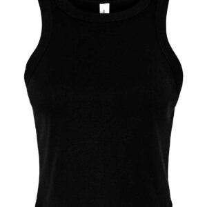 Bella Ladies Micro Rib Racer Tank Top
