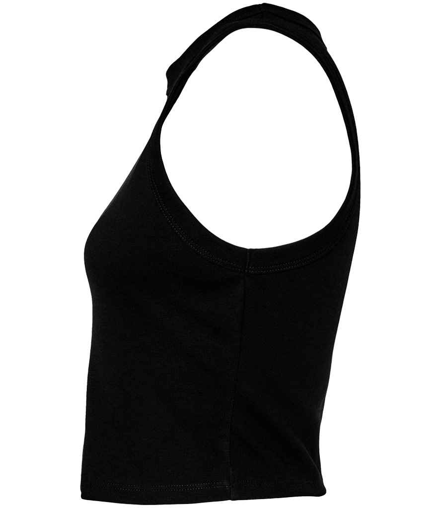 Bella Ladies Micro Rib Racer Tank Top - Image 3