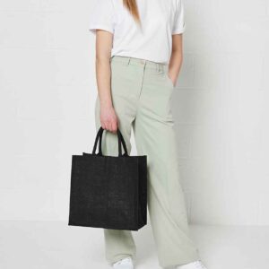 Brand Lab Natural Jute Tote Bag