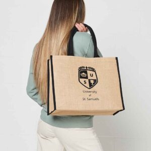 Brand Lab Jute Tipped Shopper