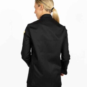 Dennys Long Sleeve Press Stud Chef's Jacket