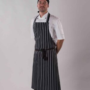Dennys Stripe Bib Apron